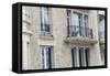 Apartement Building Paris-Cora Niele-Framed Stretched Canvas