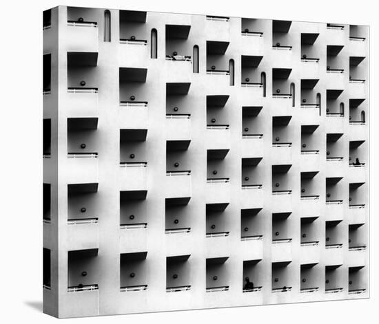 Apartment Balconies-Ayoze Hernandez Tirado-Stretched Canvas