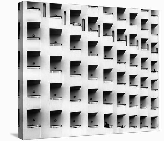 Apartment Balconies-Ayoze Hernandez Tirado-Stretched Canvas