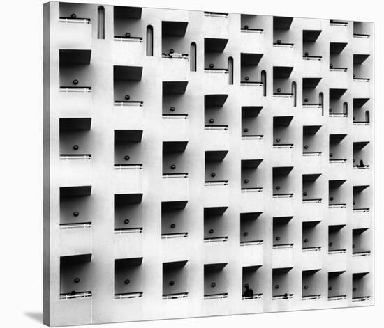 Apartment Balconies-Ayoze Hernandez Tirado-Stretched Canvas