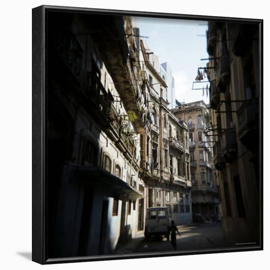 Apartment Blocks, Havana, Cuba, West Indies, Central America-Lee Frost-Framed Photographic Print