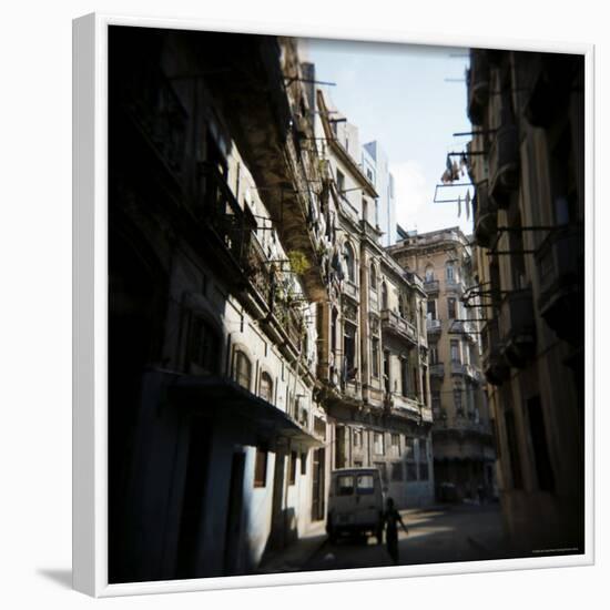 Apartment Blocks, Havana, Cuba, West Indies, Central America-Lee Frost-Framed Photographic Print