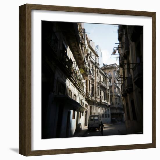 Apartment Blocks, Havana, Cuba, West Indies, Central America-Lee Frost-Framed Photographic Print
