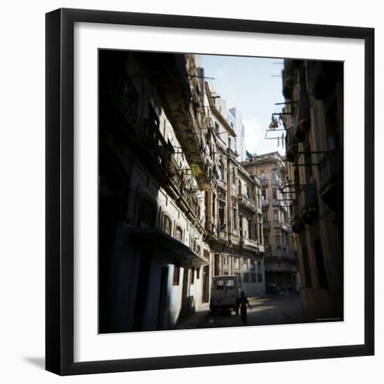 Apartment Blocks, Havana, Cuba, West Indies, Central America-Lee Frost-Framed Photographic Print