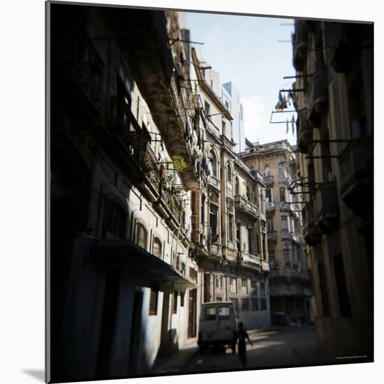 Apartment Blocks, Havana, Cuba, West Indies, Central America-Lee Frost-Mounted Photographic Print