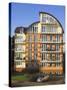 Apartment Building, Cuxhaven, Lower Saxony, Germany-Charles Bowman-Stretched Canvas