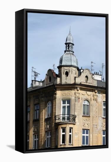 Apartment Building in Krakow-StudioBarcelona-Framed Stretched Canvas