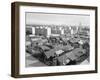 Apartment Buildings and Wooden Shacks-null-Framed Photographic Print