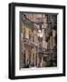 Apartment Buildings with Laundry Hanging from Balconies, Havana, Cuba, West Indies, Central America-Lee Frost-Framed Photographic Print