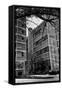 Apartment Buildings-null-Framed Stretched Canvas