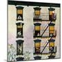 "Apartment Clarinetist", April 19, 1958-John Falter-Mounted Premium Giclee Print