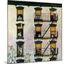 "Apartment Clarinetist", April 19, 1958-John Falter-Mounted Giclee Print