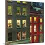 "Apartment Dwellers on New Year's Eve," January 3, 1948-John Falter-Mounted Giclee Print