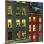 "Apartment Dwellers on New Year's Eve," January 3, 1948-John Falter-Mounted Premium Giclee Print