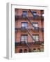 Apartment Fire Escapes, Brooklyn, New York, Ny, USA-Jean Brooks-Framed Photographic Print