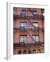 Apartment Fire Escapes, Brooklyn, New York, Ny, USA-Jean Brooks-Framed Photographic Print