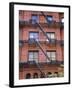 Apartment Fire Escapes, Brooklyn, New York, Ny, USA-Jean Brooks-Framed Photographic Print