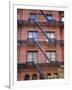 Apartment Fire Escapes, Brooklyn, New York, Ny, USA-Jean Brooks-Framed Photographic Print
