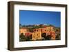 Apartment Houses Stacked on Hillside-Danny Lehman-Framed Photographic Print