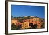 Apartment Houses Stacked on Hillside-Danny Lehman-Framed Photographic Print