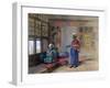 Apartment in the House of the Sheikh Sadat, Cairo, 1873-Frank Dillon-Framed Giclee Print