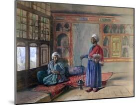 Apartment in the House of the Sheikh Sadat, Cairo, 1873-Frank Dillon-Mounted Giclee Print