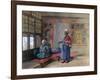 Apartment in the House of the Sheikh Sadat, Cairo, 1873-Frank Dillon-Framed Giclee Print