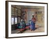 Apartment in the House of the Sheikh Sadat, Cairo, 1873-Frank Dillon-Framed Giclee Print