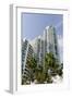 Apartment Tower at the South Pointe Beach, Miami South Beach, Art Deco District, Florida, Usa-Axel Schmies-Framed Photographic Print