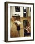 Apartment Where Mozart Was Born with Display of Instruments-Gjon Mili-Framed Photographic Print