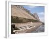 Apartments Below Water Catchment Slopes, Sandy Bay, East Side, Gibraltar, Mediterranean-Ken Gillham-Framed Photographic Print