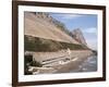 Apartments Below Water Catchment Slopes, Sandy Bay, East Side, Gibraltar, Mediterranean-Ken Gillham-Framed Photographic Print