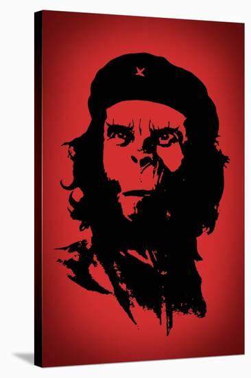 Ape Revolution Movie Plastic Sign-null-Stretched Canvas