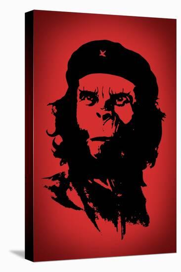 Ape Revolution Movie Plastic Sign-null-Stretched Canvas