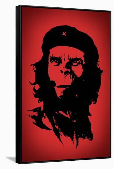 Ape Revolution Movie Plastic Sign-null-Framed Stretched Canvas