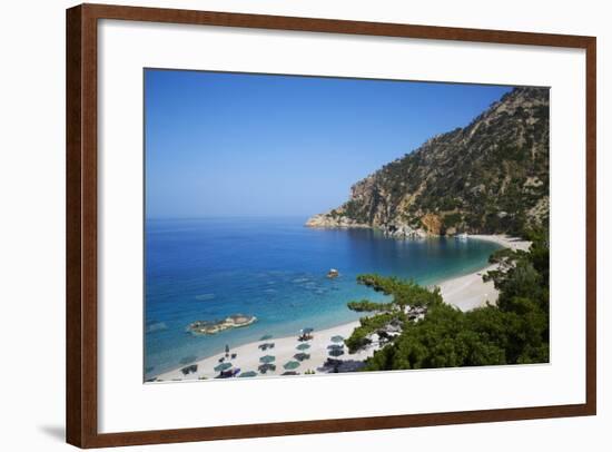 Apella Beach, Karpathos, Dodecanese, Greek Islands, Greece, Europe-null-Framed Photographic Print