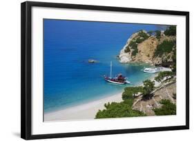 Apella Beach, Karpathos Island, Dodecanese, Greek Islands, Greece, Europe-Tuul-Framed Photographic Print