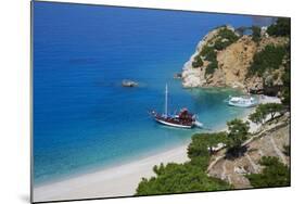 Apella Beach, Karpathos Island, Dodecanese, Greek Islands, Greece, Europe-Tuul-Mounted Photographic Print