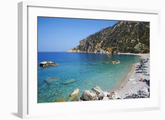 Apella Beach, Karpathos Island, Dodecanese, Greek Islands, Greece, Europe-Tuul-Framed Photographic Print