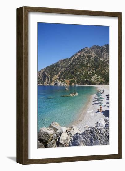 Apella Beach, Karpathos Island, Dodecanese, Greek Islands, Greece, Europe-Tuul-Framed Photographic Print