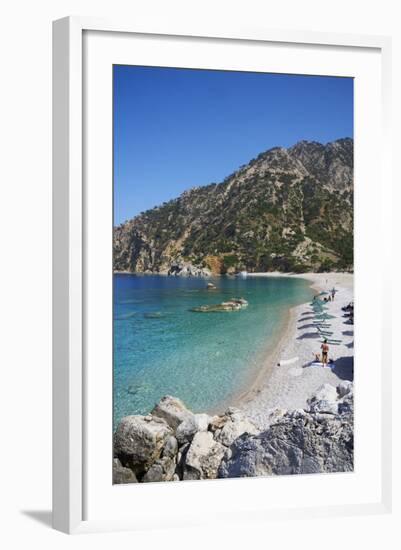 Apella Beach, Karpathos Island, Dodecanese, Greek Islands, Greece, Europe-Tuul-Framed Photographic Print