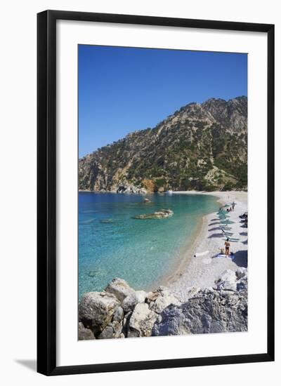 Apella Beach, Karpathos Island, Dodecanese, Greek Islands, Greece, Europe-Tuul-Framed Photographic Print