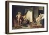 Apelle et Campaspe-Jacques David-Framed Giclee Print