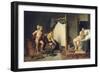 Apelle et Campaspe-Jacques David-Framed Giclee Print