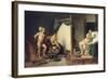 Apelle et Campaspe-Jacques David-Framed Giclee Print