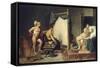 Apelle et Campaspe-Jacques David-Framed Stretched Canvas