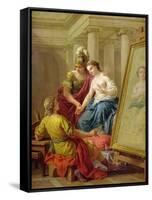 Apelles in Love with the Mistress of Alexander, 1772-Louis Jean Francois I Lagrenee-Framed Stretched Canvas