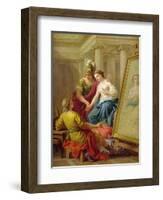 Apelles in Love with the Mistress of Alexander, 1772-Louis Jean Francois I Lagrenee-Framed Giclee Print