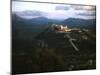 Apennine Mountains Surround Benedictine Abbey of Montecassino on Top of Hill-Jack Birns-Mounted Photographic Print