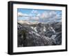 Apennines in winter after a snow storm, Umbria, Italy, Europe-Lorenzo Mattei-Framed Photographic Print